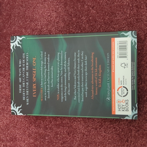 Fairyloot YA October 2022 Sell Your Soul Box Items Only - Picture 5 of 5